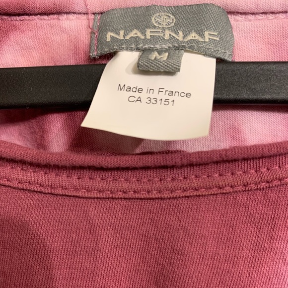 NAF NAF Tie Dye Crop Top - Picture 2 of 2